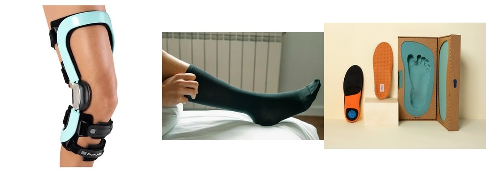 Custom orthotics and bracing fitting